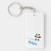 Panda Surfing Sleutelhanger (Voorkant)