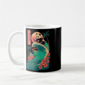 Panda surft Japans _2 Koffiemok (Links)