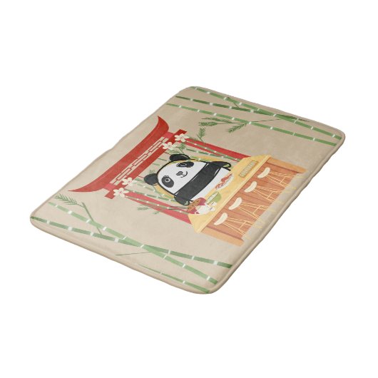 Panda, sushi badmat (Gekanteld)