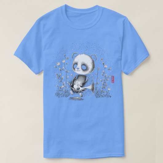 panda t-shirt (Design voorkant)