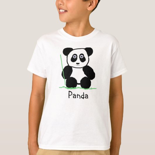 Panda T-shirt (Voorkant)
