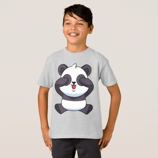 Panda t-shirt (Voorkant volledig)