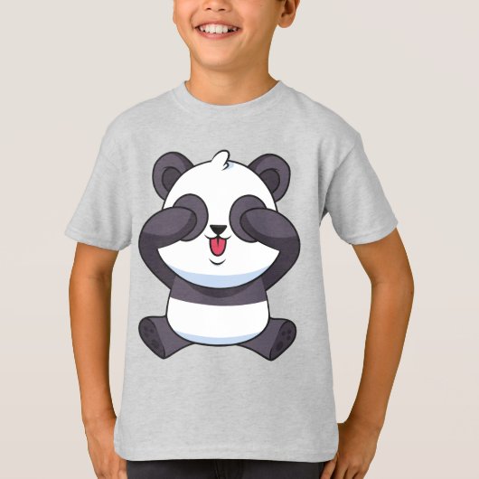 Panda t-shirt (Voorkant)