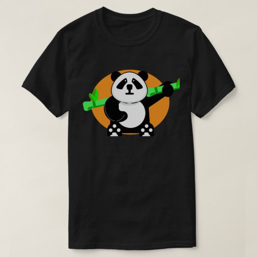 panda t-shirt (Design voorkant)