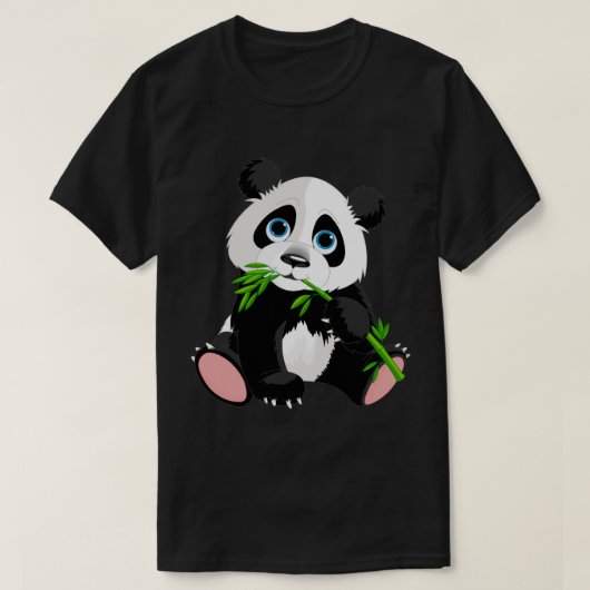 panda t-shirt (Design voorkant)