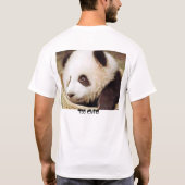 panda t-shirt (Achterkant)
