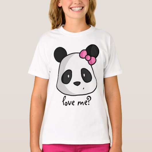 Panda t-shirt (Voorkant)
