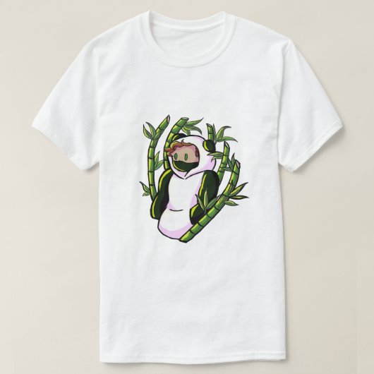 panda t-shirt (Design voorkant)