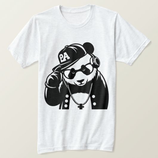 Panda T-shirt (Design voorkant)
