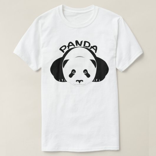Panda T-shirt (Design voorkant)