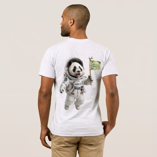 panda t-shirt (Achterkant volledig)
