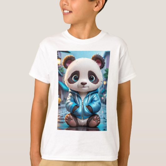 Panda t-shirt (Voorkant)
