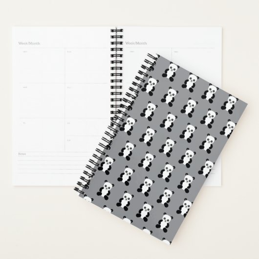 Panda Teddy Bear Planner (Display)
