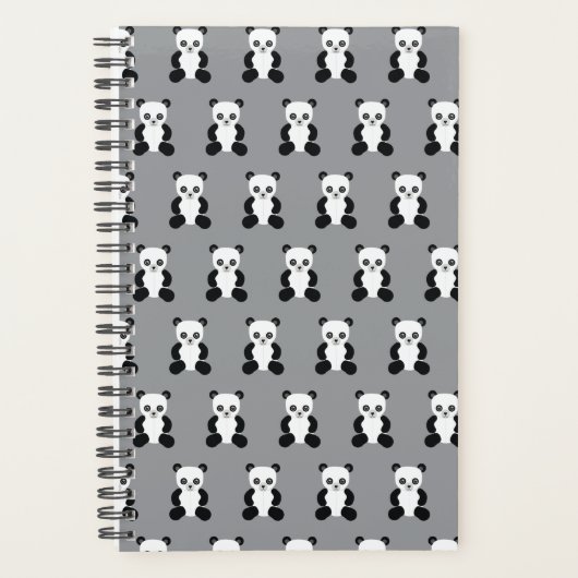 Panda Teddy Bear Planner (Voorkant)