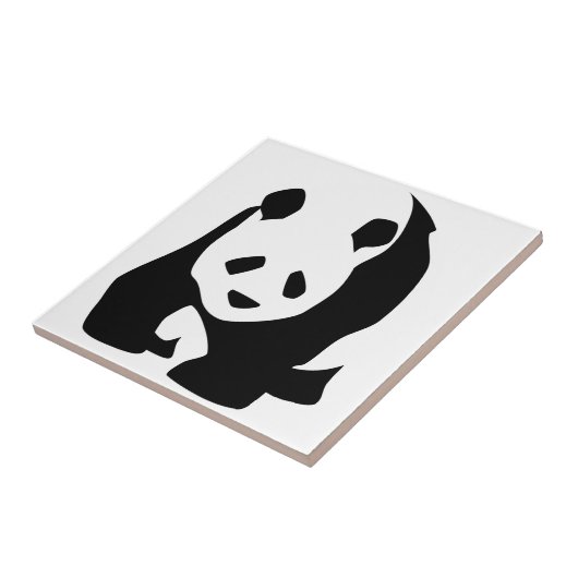 Panda Tegeltje (Zijkant)