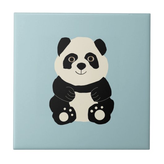 Panda Tegeltje (Voorkant)