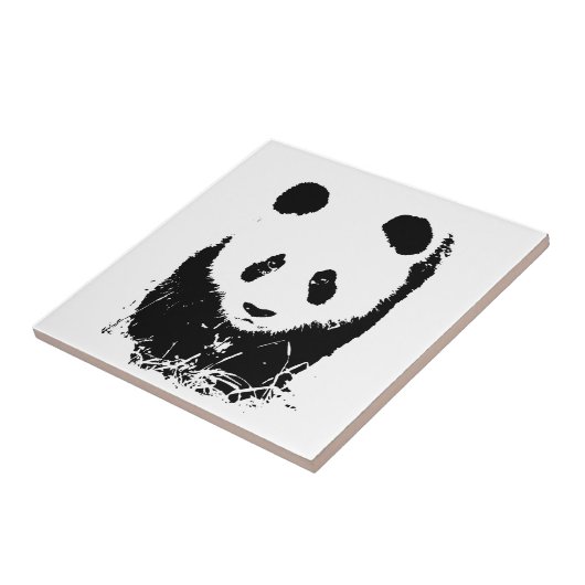Panda Tegeltje (Zijkant)