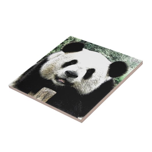 Panda Tegeltje (Zijkant)