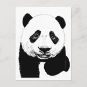Panda-tekening Briefkaart (Voorkant)