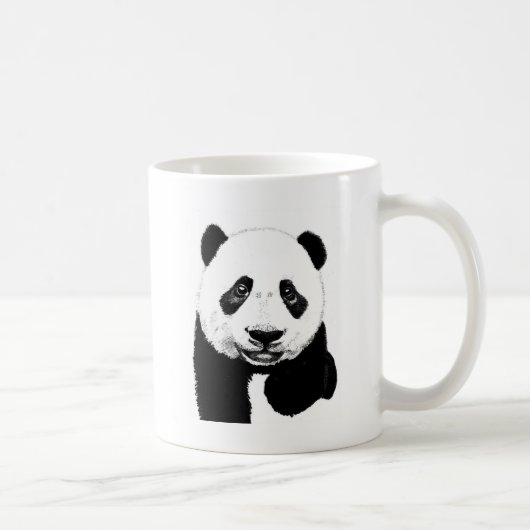 Panda-tekening Koffiemok (Rechts)