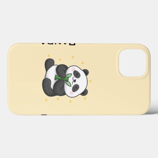 Panda-telefoonkwestie Case-Mate iPhone Case (Achterkant (horizontaal))