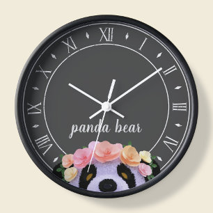 Panda Theme Rustic Black en White
