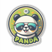 Panda Theme Stickers Schattige en Speels (Voorkant)