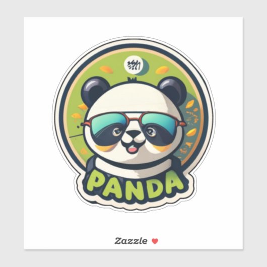 Panda Theme Stickers Schattige en Speels (Vel)