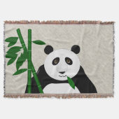 Panda Throw Blanket Deken (Voorkant)