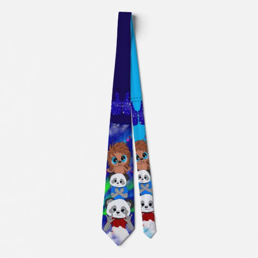 Panda Together Stropdas (Voorkant)