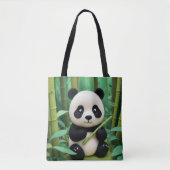 Panda Tote Bag (Voorkant)