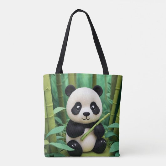 Panda Tote Bag (Achterkant)