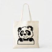 Panda Tote Bag (Voorkant)