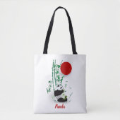 Panda Tote Bag (Voorkant)