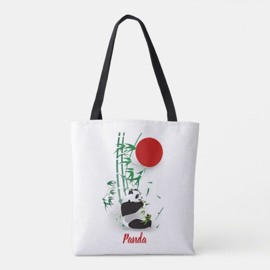 Panda Tote Bag (Achterkant)