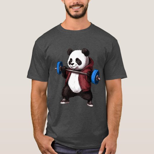 Panda Trainer T-Shirt (Voorkant)