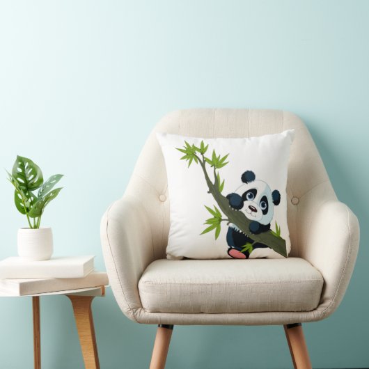 Panda Tree Kussen (Stoel)