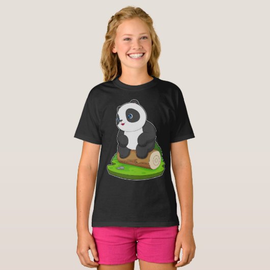 Panda Tree stam T-shirt (Voorkant volledig)