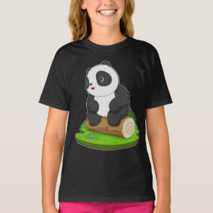 Panda Tree stam T-shirt