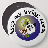 Panda Treffen Buttonnen Ronde Button 6,0 Cm (Voorkant /achterkant)