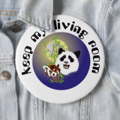 Panda Treffen Buttonnen Ronde Button 6,0 Cm (In situ)