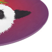 Panda Treffen Glasbrett Snijplank (Hoek)