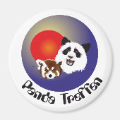 Panda Treffen Magnet (Voorkant)