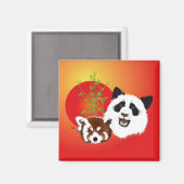 Panda Treffen Magnet (Voorkant / Achterkant)