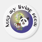 Panda Treffen Magnet (Voorkant)