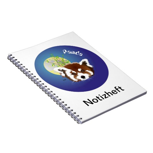 Panda Treffen Notizheft Notitieboek (Rechterzijde)