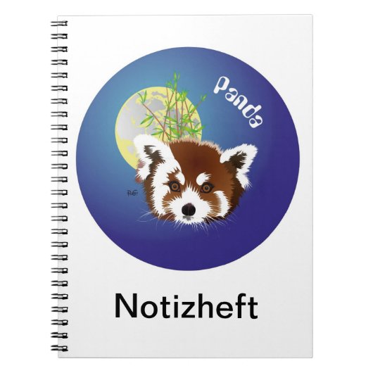 Panda Treffen Notizheft Notitieboek (Voorkant)