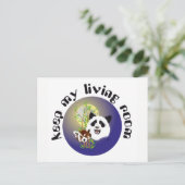 Panda Treffen Postkarte Briefkaart (Staand voorkant)