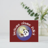 Panda Treffen Postkarte Briefkaart (Staand voorkant)