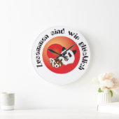 Panda Treffen Uhr Grote Klok (Huis)